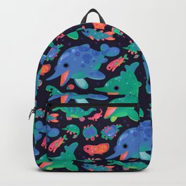Triassic baby - dark Backpack
