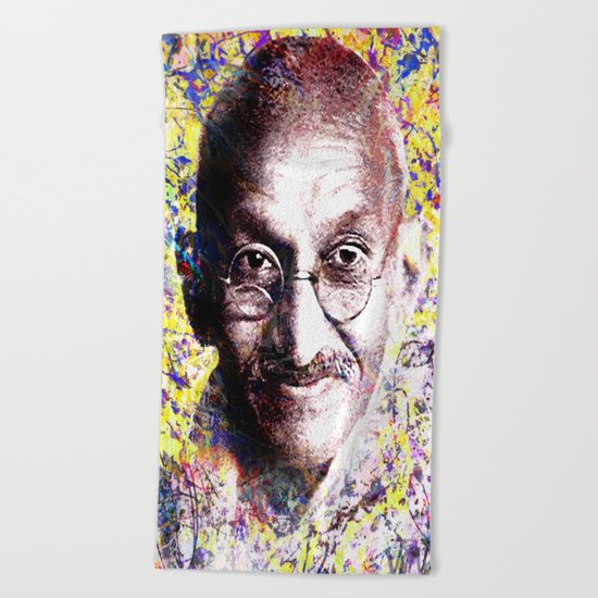 MAHATMA GANDHI Beach Towel