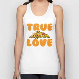 True Love Pizza Unisex Tank Top