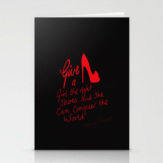 Shoes Stationery Cards