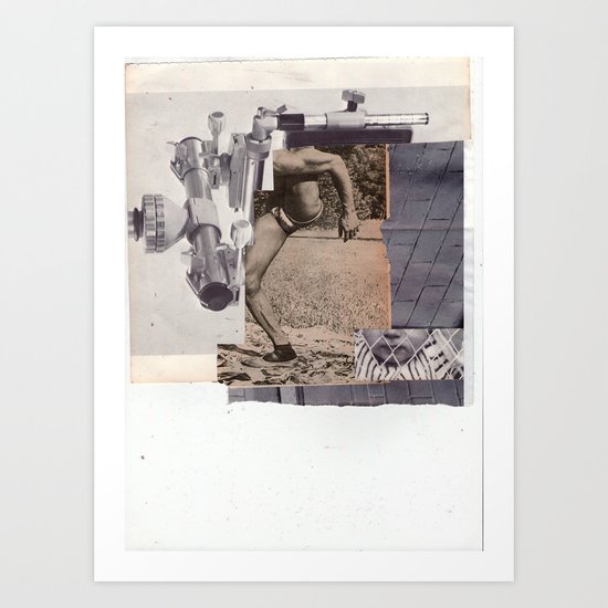 J. Art Print