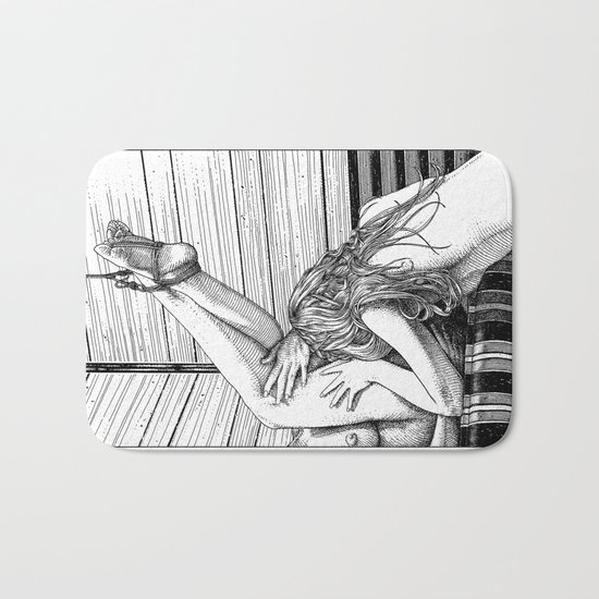 asc 685 - Les jambes en l'air (Tonight so high with you) Bath Mat