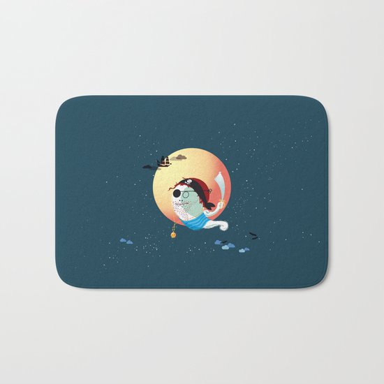 Captain Vermelho Bath Mat