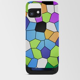 Stained Glass Pattern Design iPhone Card Case