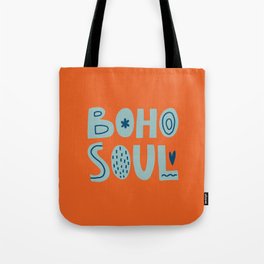 Boho Soul Poster Tote Bag