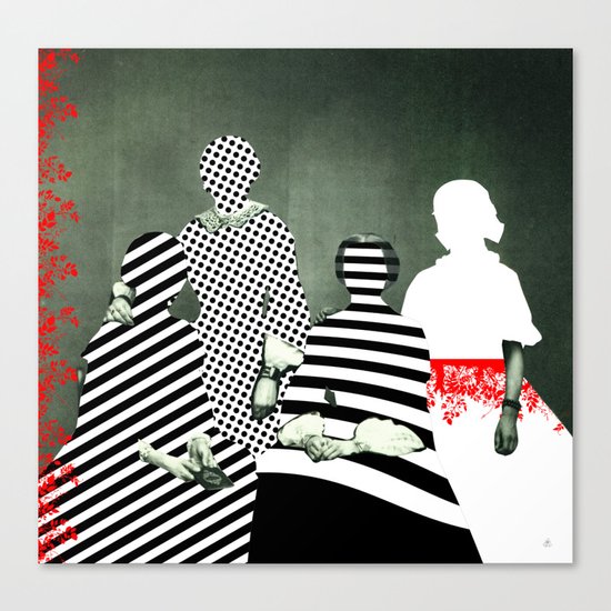 Fragmented Memories Canvas Print