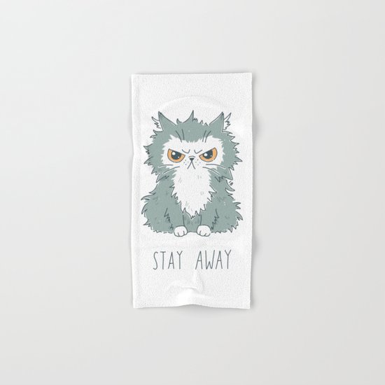 Stay Away Hand & Bath Towel