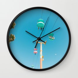 santa cruz gondola Wall Clock