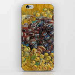 Grapes, 1887 by Vincent van Gogh iPhone Skin