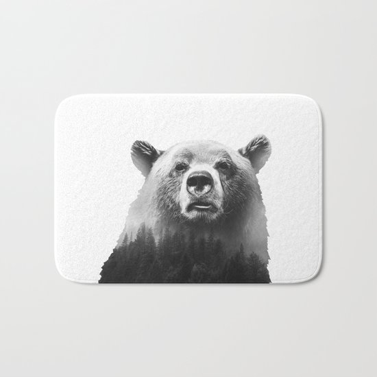 Big Bear #3 Bath Mat