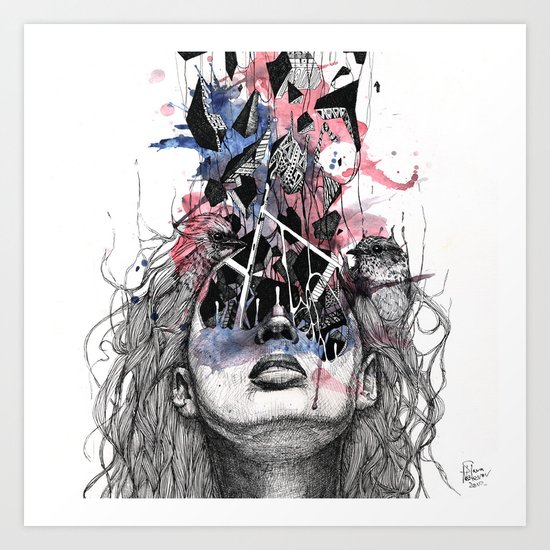 nothin Art Print