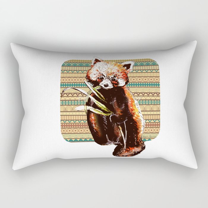 Firefox Rectangular Pillow