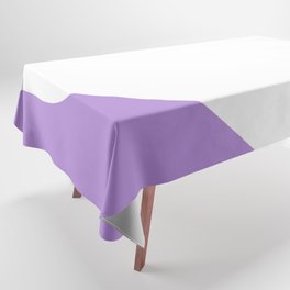 Heart (White & Lavender) Tablecloth