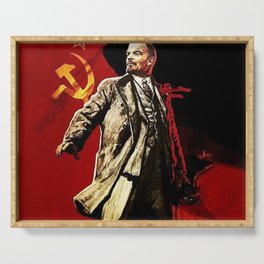 Vladimir Lenin Serving Tray