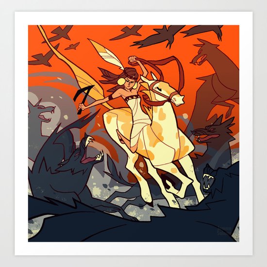 Western Art Print
