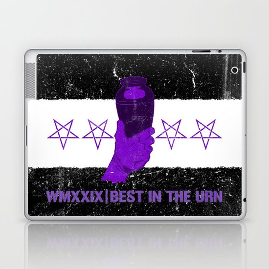 Best in the Urn (with tagline) Laptop & iPad Skin