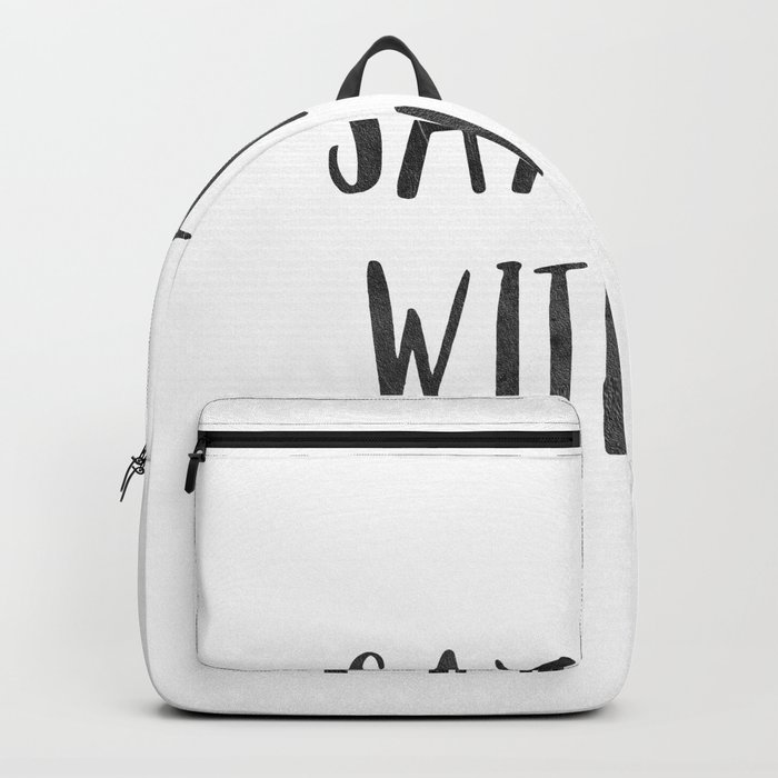 Say it with Bacon Text Quote Backpack