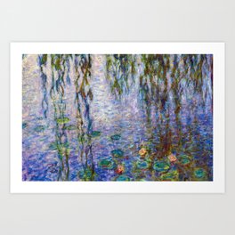 Claude Monet - Water Lilies #3 Art Print