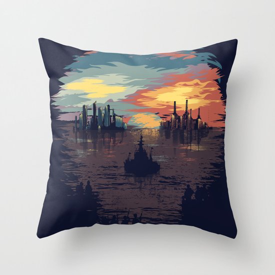 Ready for Battle Throw Pillow