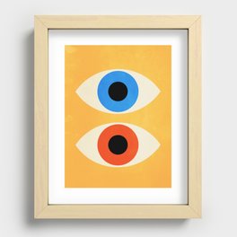 Eyes | Bauhaus III Recessed Framed Print