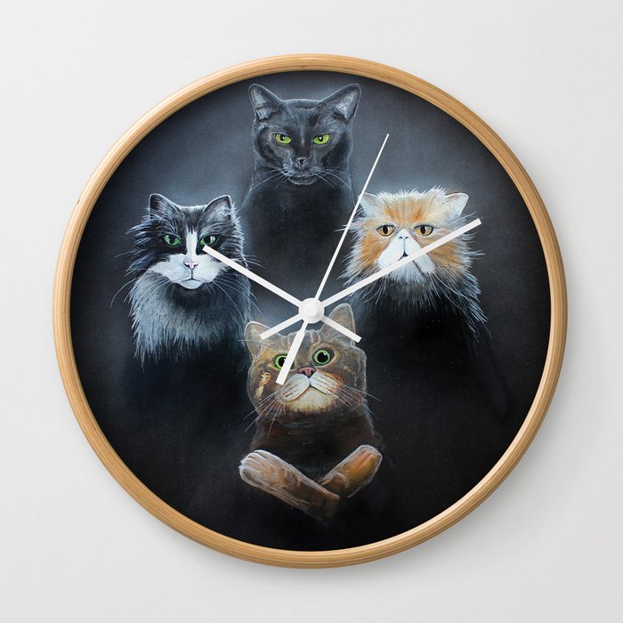 Bohemian Catsody Wall Clock