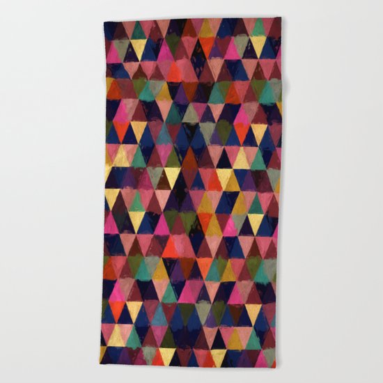 Abstract #374 Beach Towel