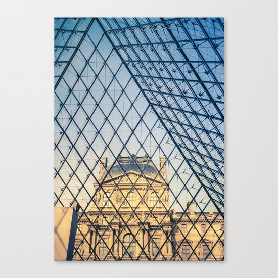 In The Pyramid Canvas Print