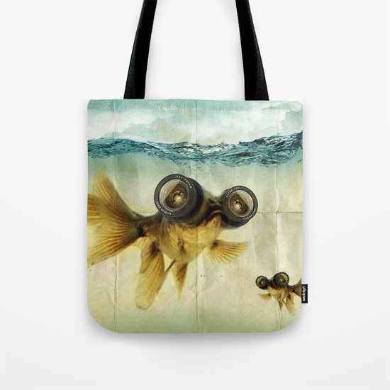 Fish eye lens 02 Tote Bag