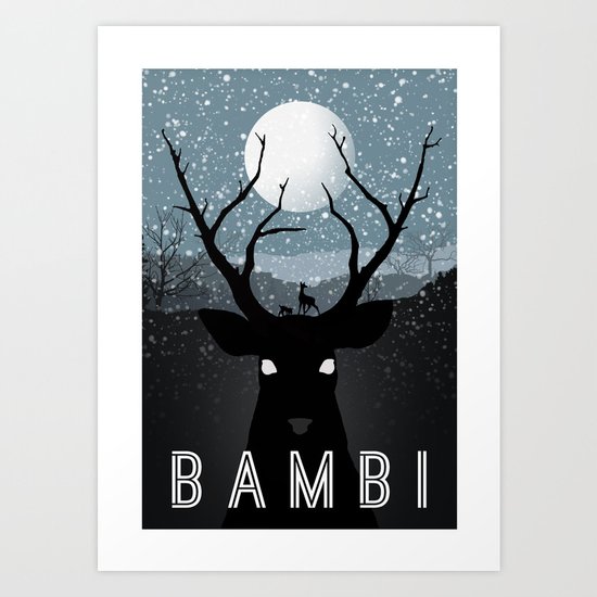 Bambi Art Print