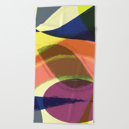 Abstract #465 Beach Towel