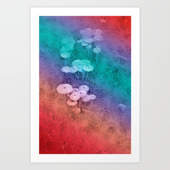 In the Fairy Wood Art Print