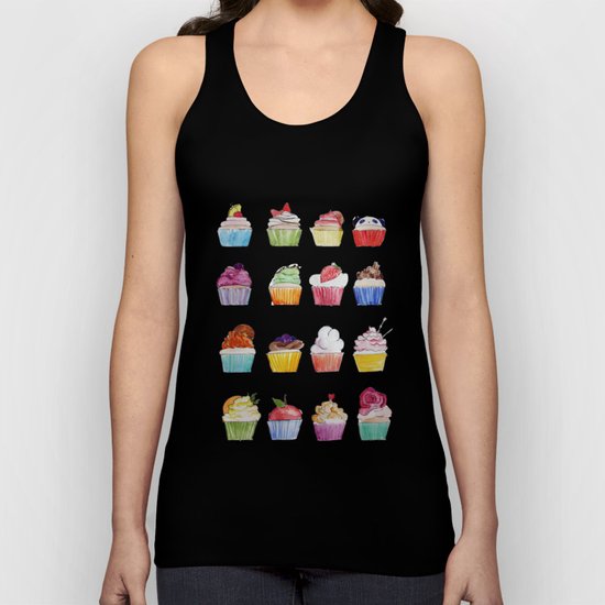 care for a cupake? Unisex Tank Top