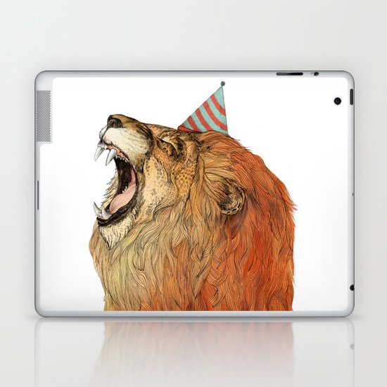 Birthday Lion Laptop & iPad Skin