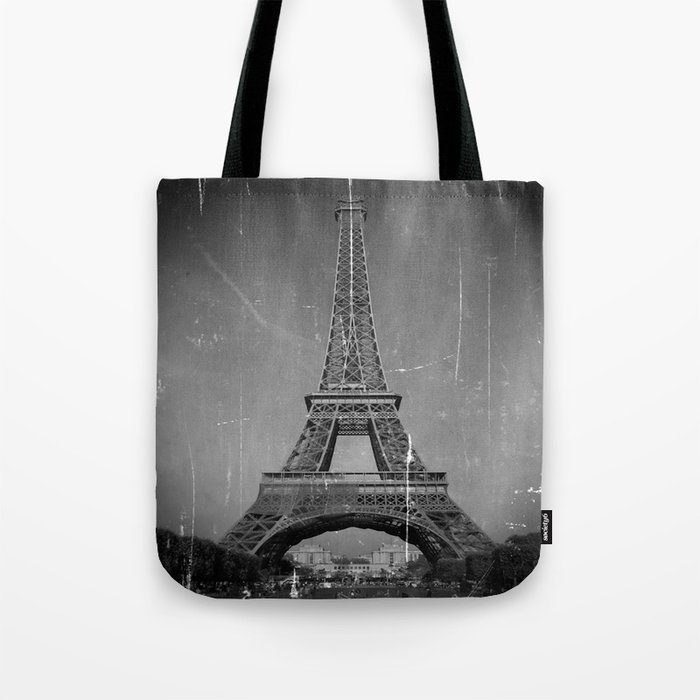 Vintage Eiffel Tower Tote Bag