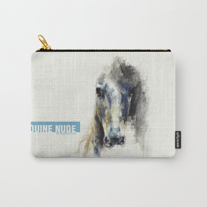 Horse Drawing Alerte V Carry-All Pouch