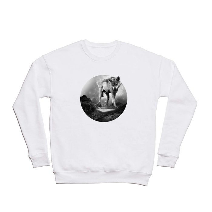 Galactic Wolf Crewneck Sweatshirt