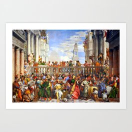 Paolo Veronese The Wedding at Cana Art Print