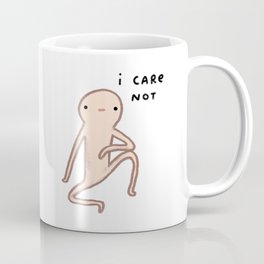 Honest Blob Cares Not Coffee Mug