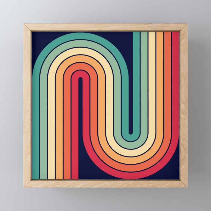Retro Waves Psychedelic 60s 70s Flower Power Abstract