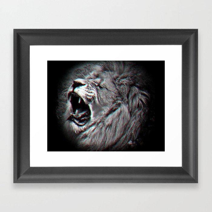 roar Framed Art Print