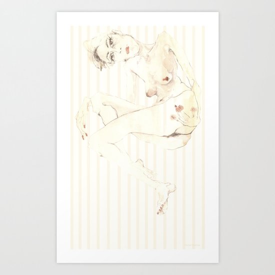 Nude 5 Art Print