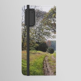 On a cloudy day Android Wallet Case