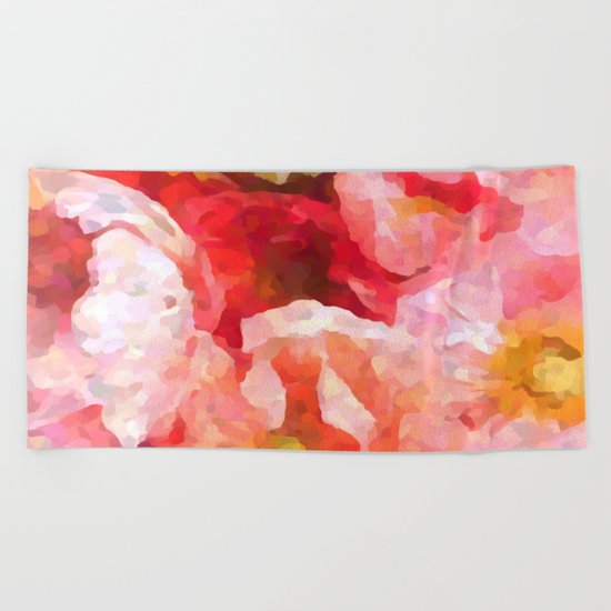 Amapolas Beach Towel