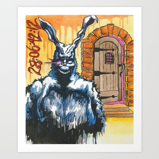 Frank and the Cellar Door Art Print