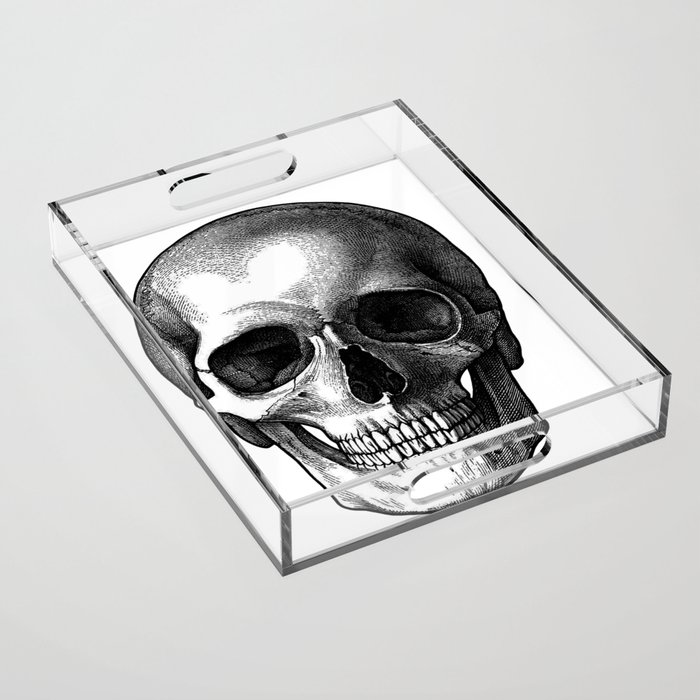 Head Skull Acrylic Tray