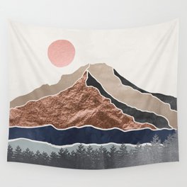 Mount Hood Oregon - Daylight Wilderness Wall Tapestry