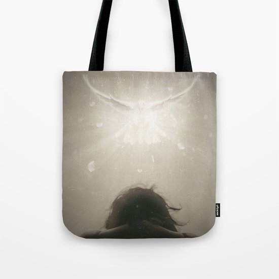 A blinding light Tote Bag