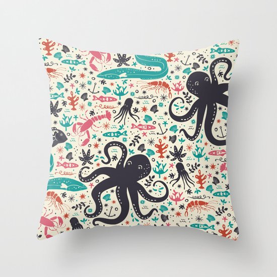 Sea Patrol Throw Pillow