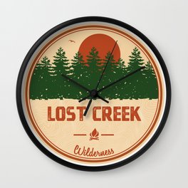 Lost Creek Wilderness Colorado Wall Clock