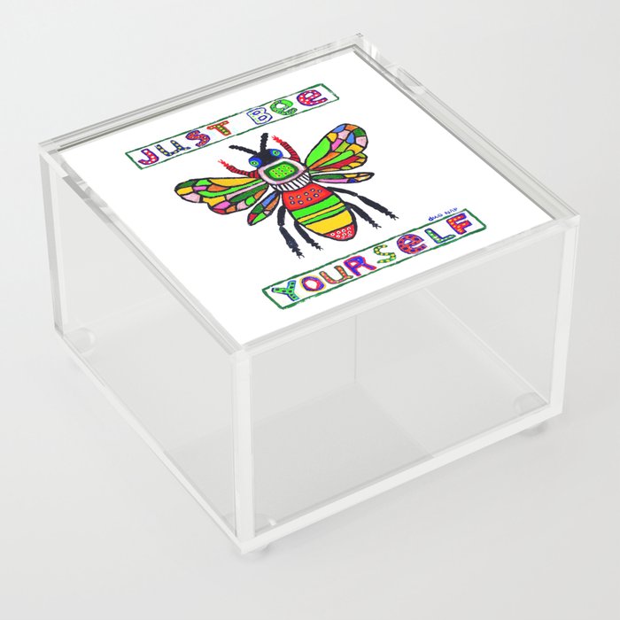 Just Bee Yourself Acrylic Box